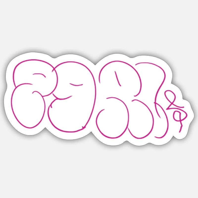 Sticker Größe S (10 x 10 cm) - 