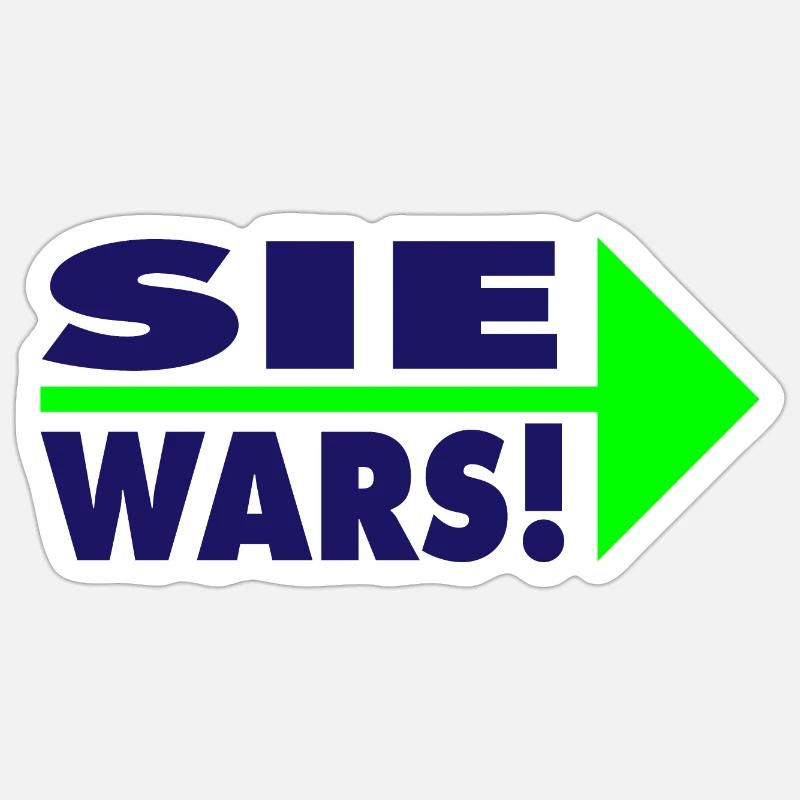 Sticker Größe S (10 x 10 cm) - 