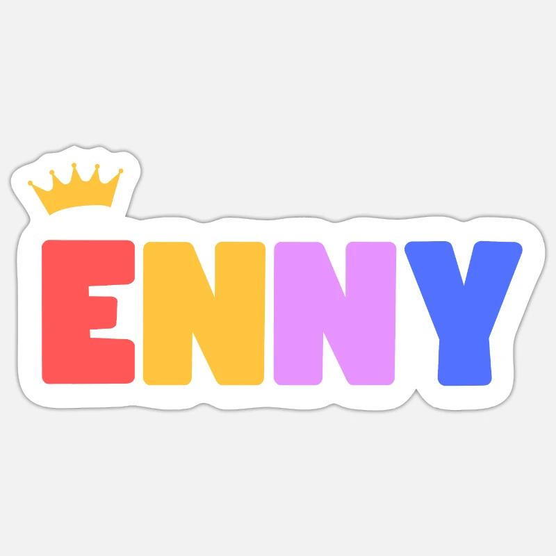 Enny! Customizable Sticker size S (10 x 10 cm)