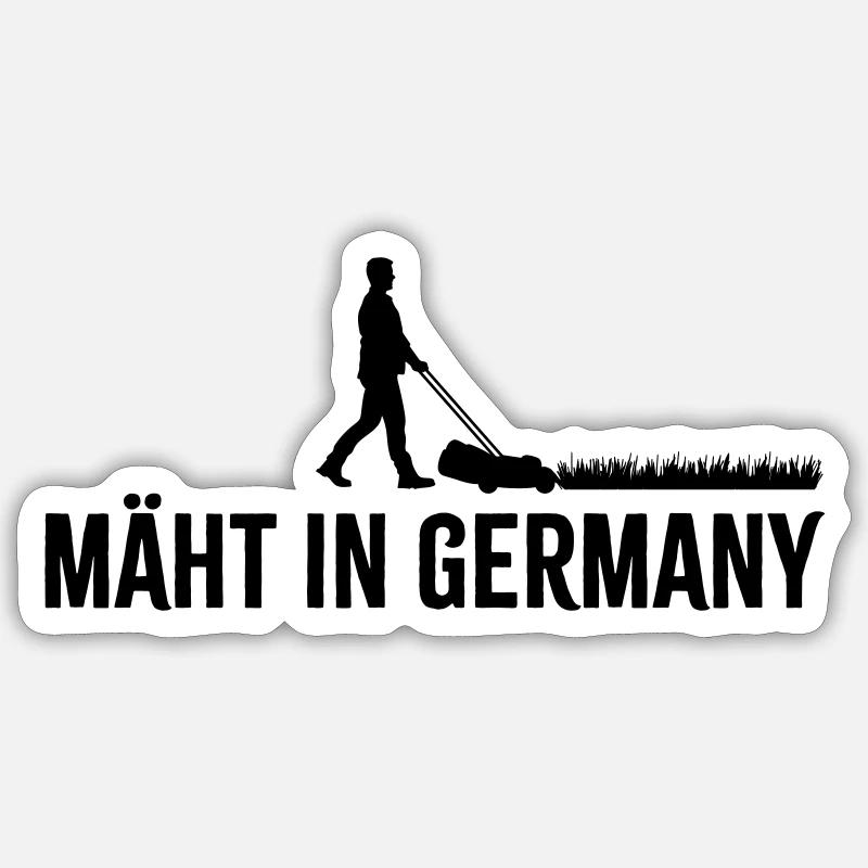 Mäht in Germany Sticker Größe S (10 x 10 cm)