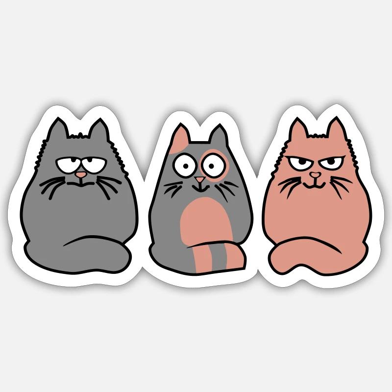 Sticker Größe S (10 x 10 cm) -
