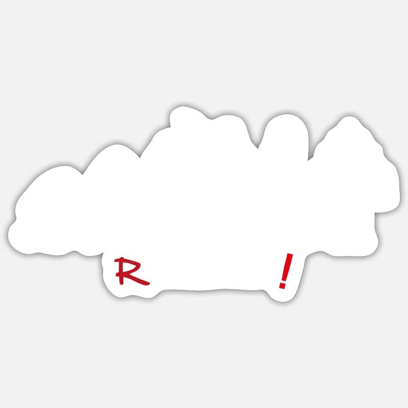 Revolution - Homme Evolution Fun Spin 24 Sticker taille S (10 x 10 cm)