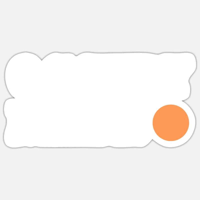 Occupy Mars - Sticker taille S (10 x 10 cm) - blanc mat