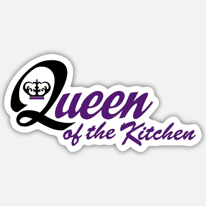 Chef - Sticker taille S (10 x 10 cm) - blanc mat