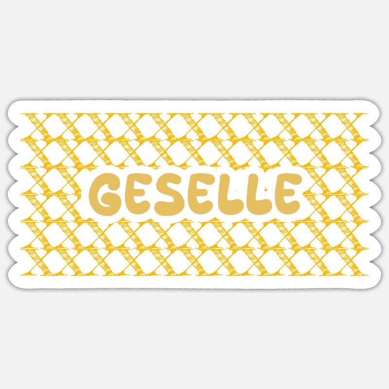 Emploi Compagnon Sticker taille S (10 x 10 cm)