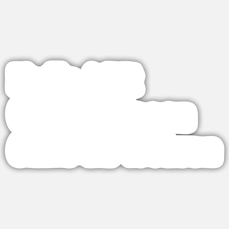 kaffe hilft code zu lesen ohne zu weinen Sticker Größe S (10 x 10 cm)