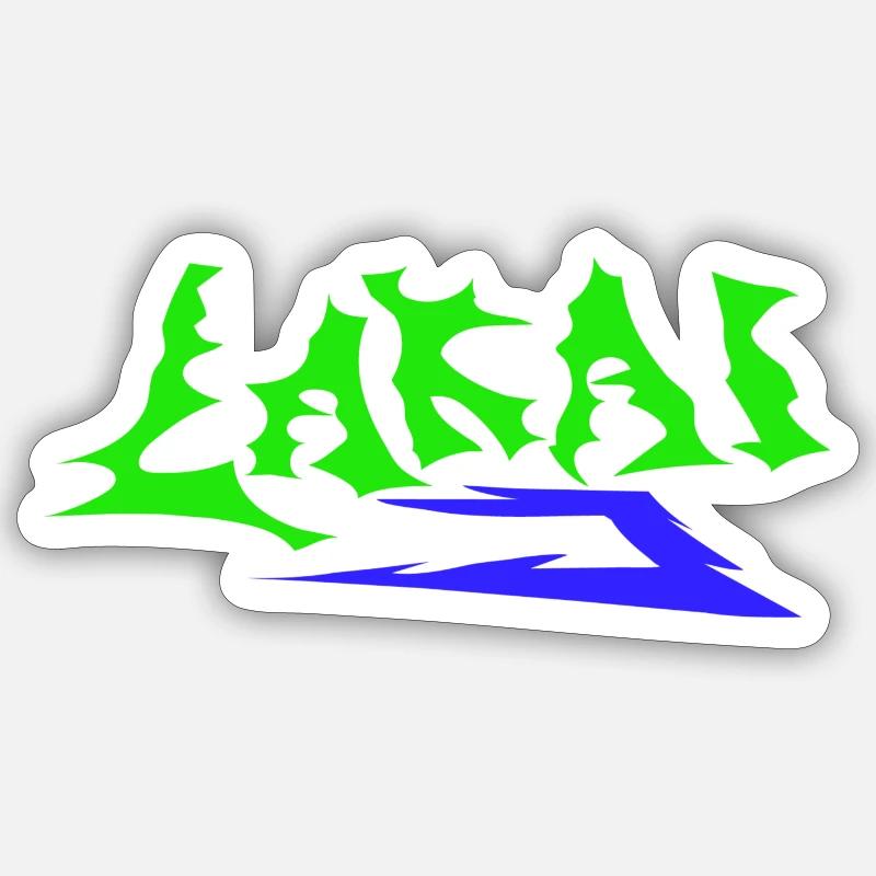 Lakai sharp Sticker size S (10 x 10 cm)