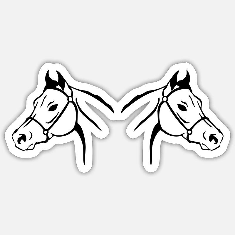 Sticker Größe S (10 x 10 cm) - 