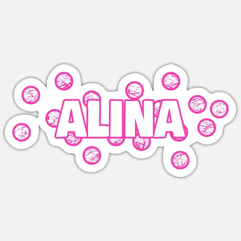 Alina dans le rôle d’Alina Sticker taille S (10 x 10 cm)
