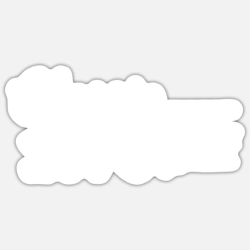 Classic 1973 édition limitée - Sticker taille S (10 x 10 cm) - blanc mat