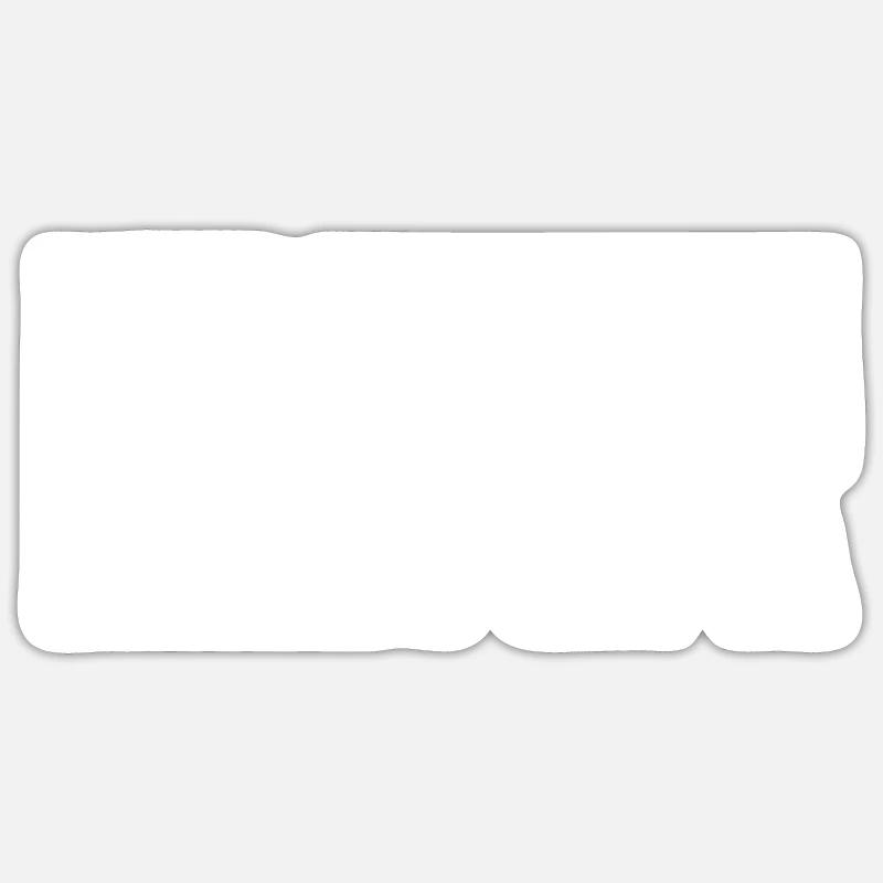 Lenni - Sticker taille S (10 x 10 cm) - blanc mat