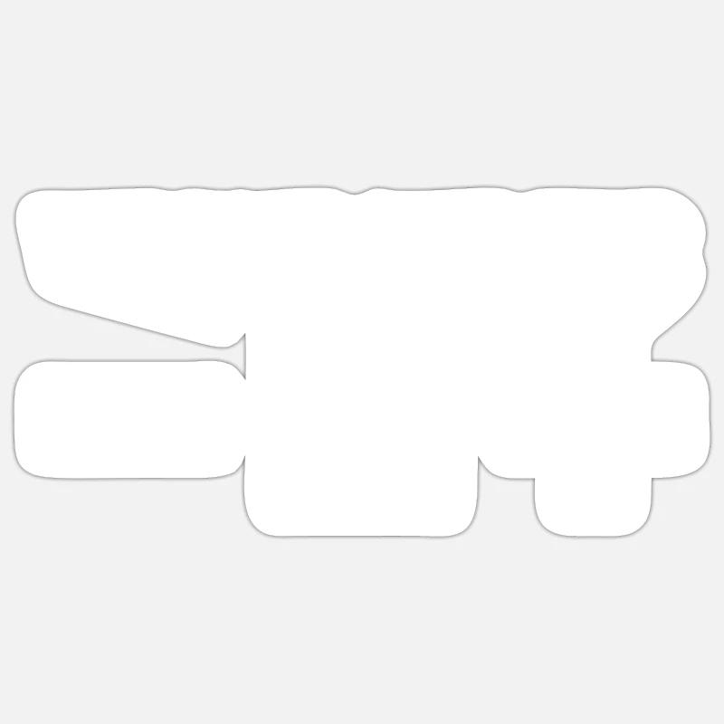 Less is more Sticker size S (10 x 10 cm)