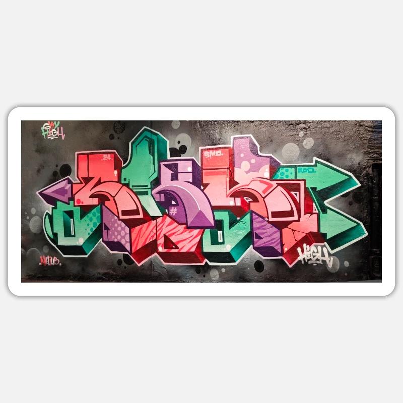Sticker Größe S (10 x 10 cm) - 