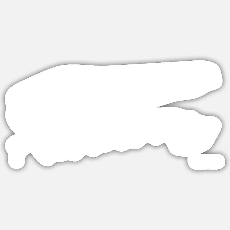 Tatouage Norderney - Sticker taille S (10 x 10 cm) - blanc mat