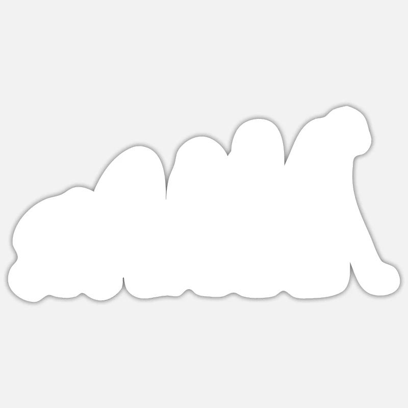 Golfeur Evolution Golf Sticker taille S (10 x 10 cm)