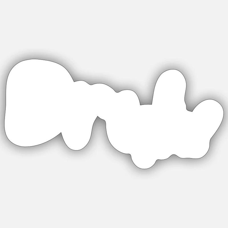 Pressure! Antwerp dialect Shirts Sticker size S (10 x 10 cm)