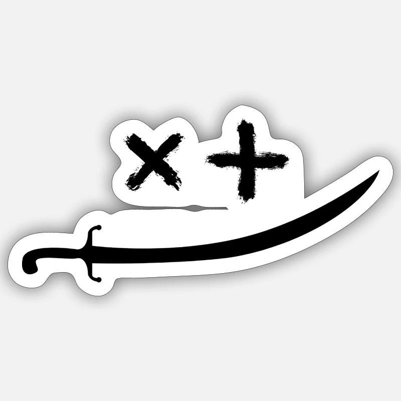 Sticker Größe S (10 x 10 cm) - 