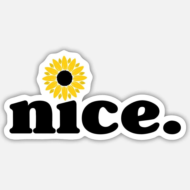 NICE Sticker size S (10 x 10 cm)