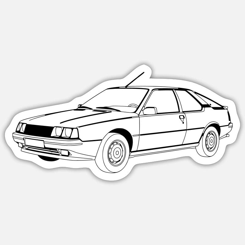 Fuego 2 - Sticker Größe S (10 x 10 cm) - Mattweiß