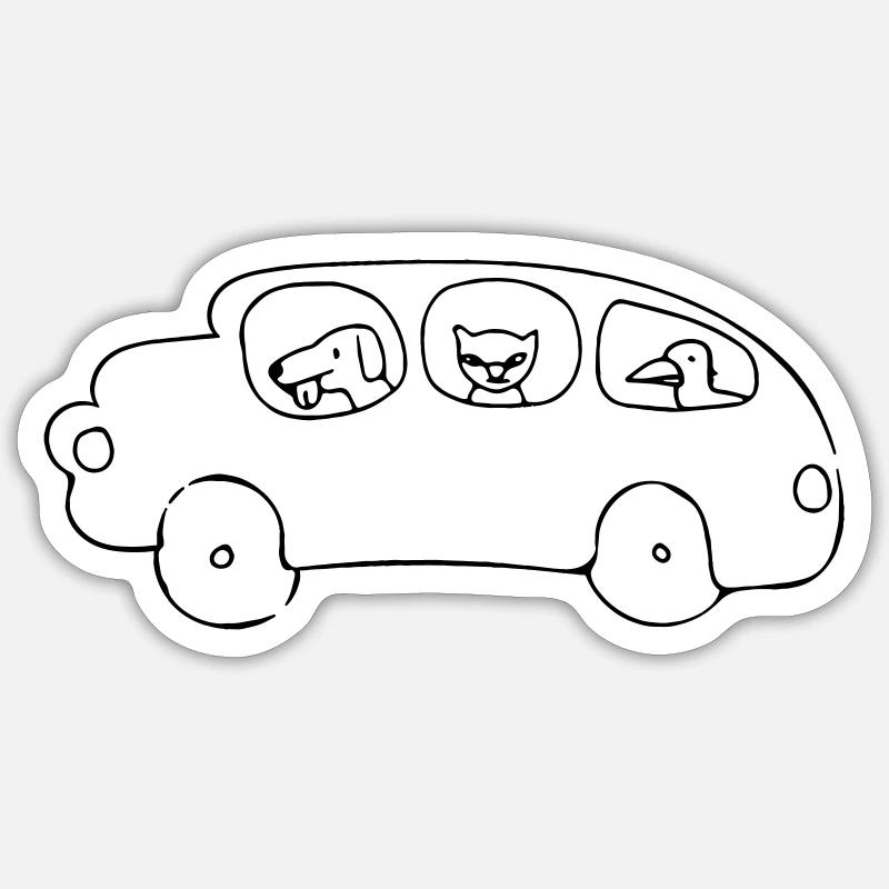 Sticker size S (10 x 10 cm) - 