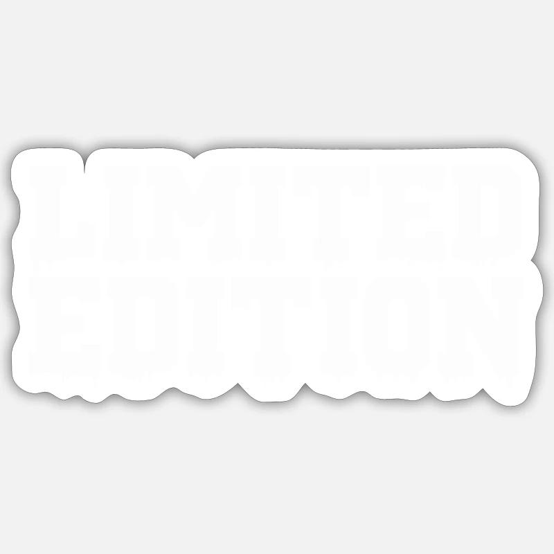 Limited Edition - Sticker size S (10 x 10 cm) - white matte