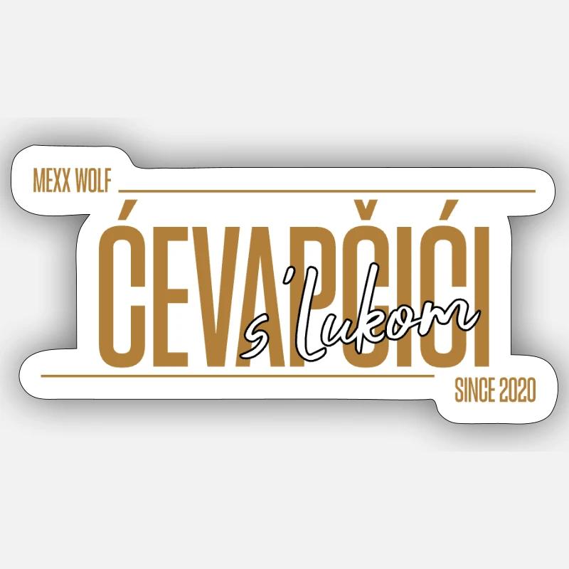 Sticker Größe S (10 x 10 cm) - 