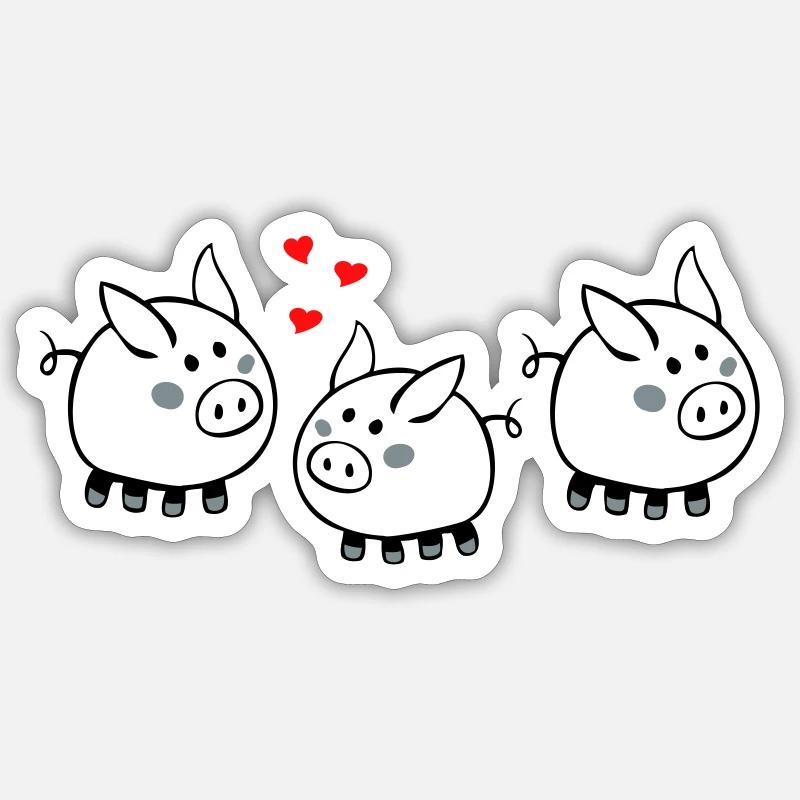 Sticker Größe S (10 x 10 cm) - 