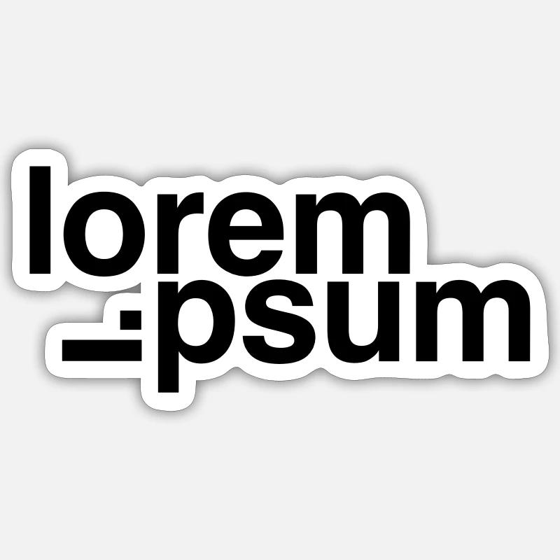 Sticker Größe S (10 x 10 cm) - 