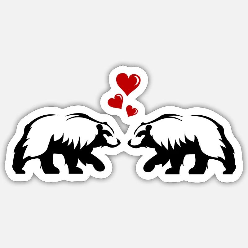 Sticker Größe S (10 x 10 cm) - 
