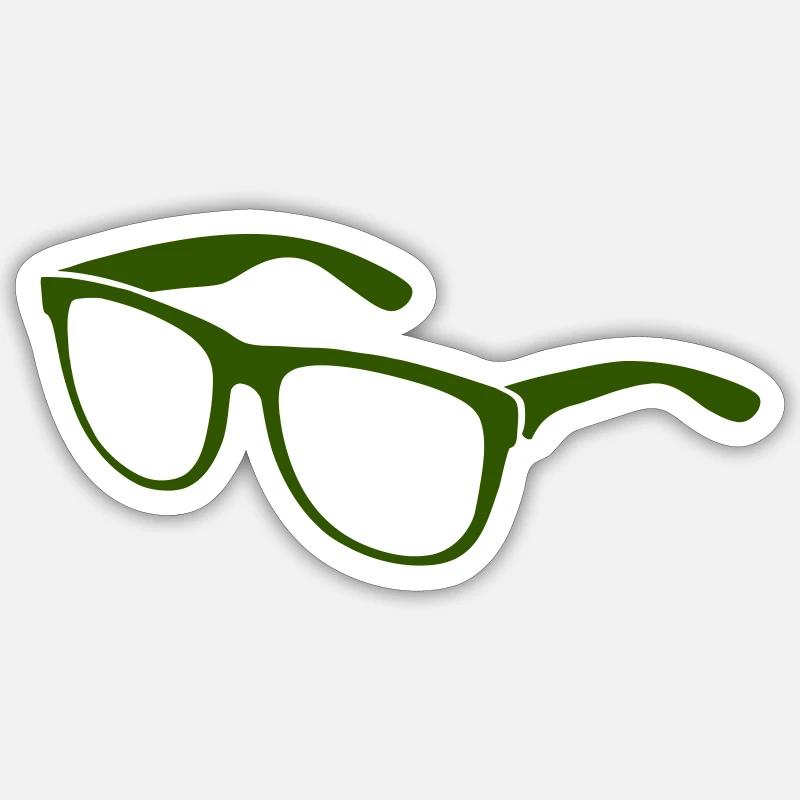 Spectacles Sticker size S (10 x 10 cm)