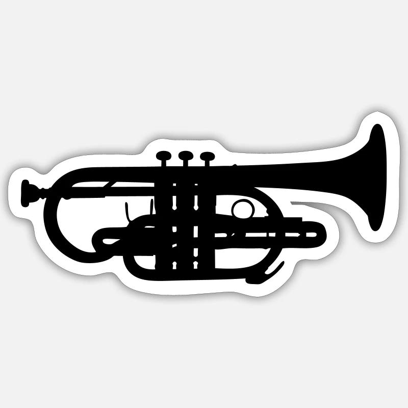 Cornet Sticker taille S (10 x 10 cm)