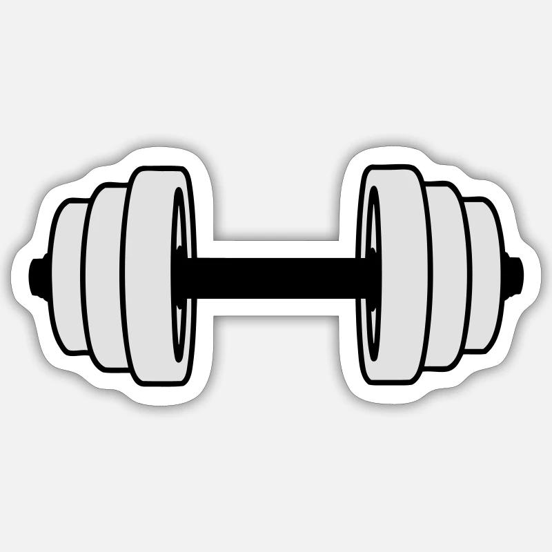 Poids Sticker taille S (10 x 10 cm)