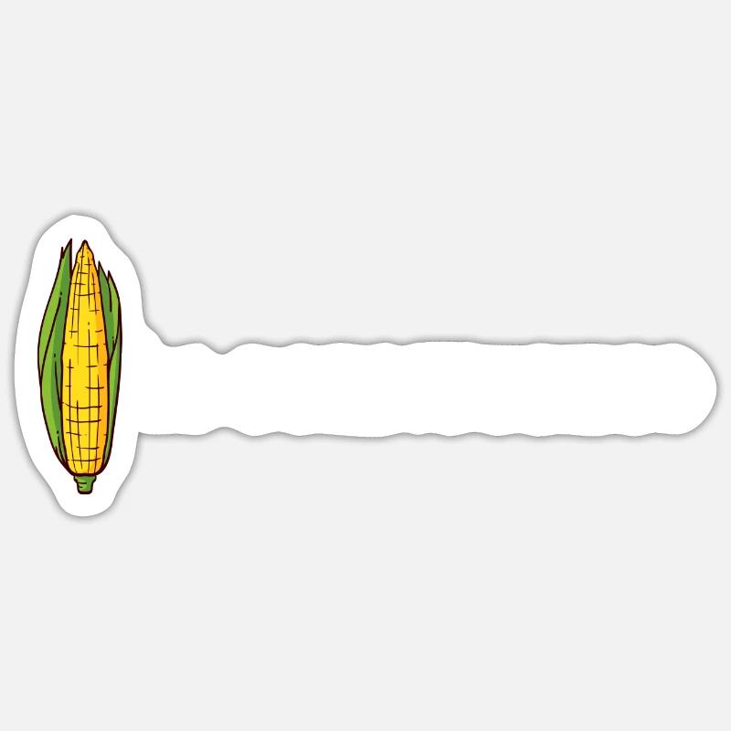 Je suis corn cornimo Sticker taille S (10 x 10 cm)