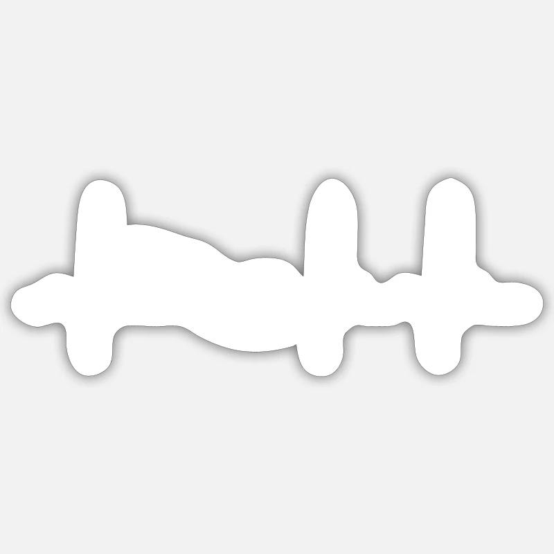 Sticker Größe S (10 x 10 cm) - 