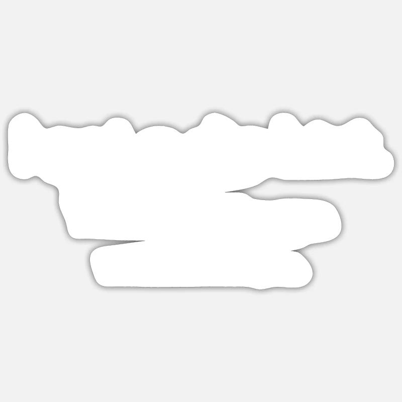 I got a dig bick. Dig bick? - Sticker size S (10 x 10 cm) - white matte