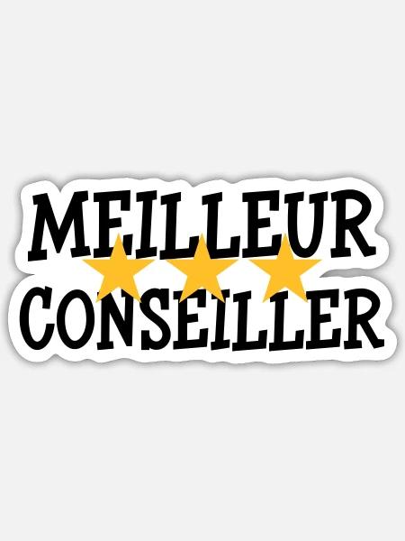  - Sticker taille S (10 x 10 cm) - blanc mat