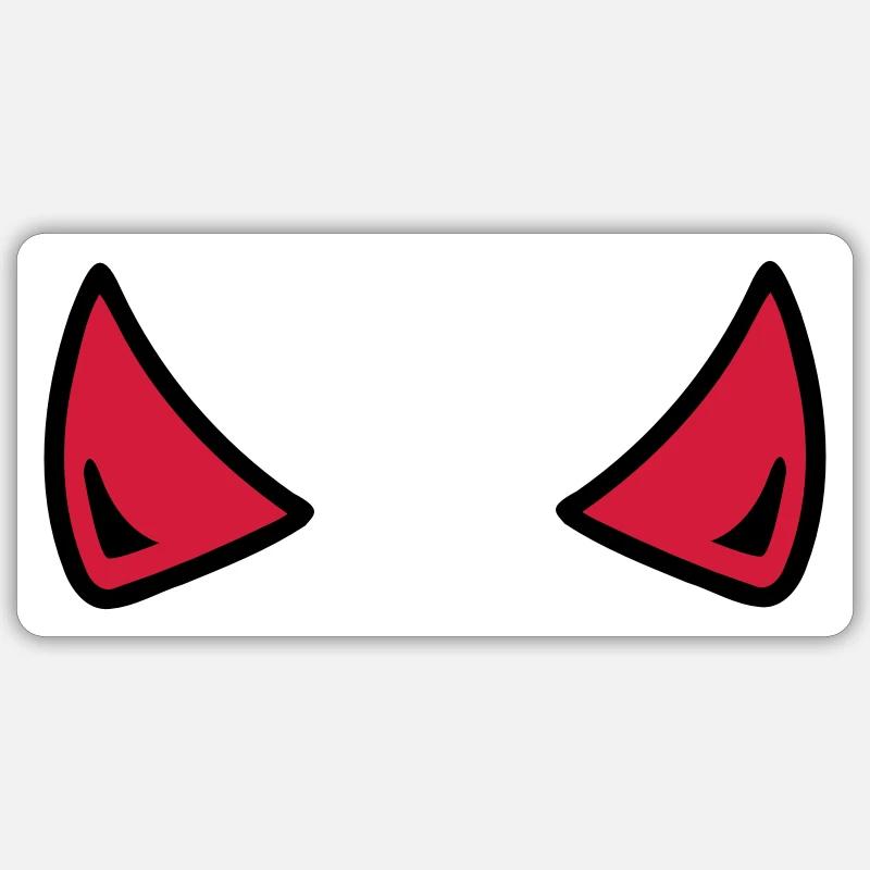 Diable Sticker taille S (10 x 10 cm)