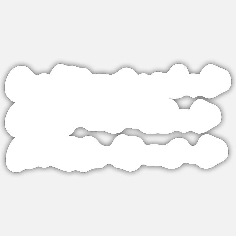 Formules binomiques Sticker taille S (10 x 10 cm)