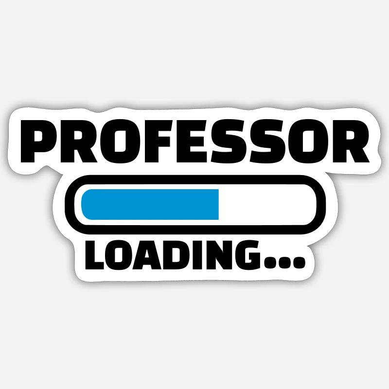 Professor Sticker Größe S (10 x 10 cm)
