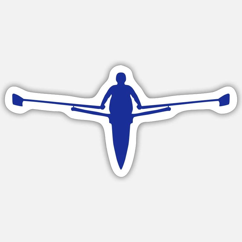 Rowing (super cheap) Sticker size S (10 x 10 cm)