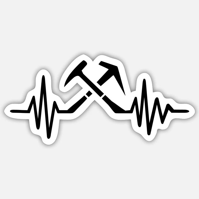 Roofer Sticker size S (10 x 10 cm)