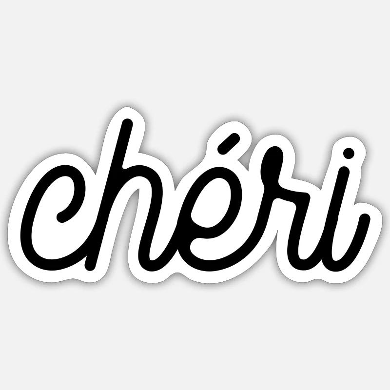 Darling Sticker size S (10 x 10 cm)