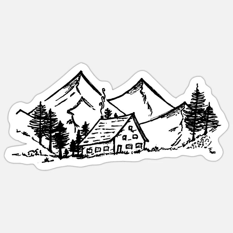 Sticker taille S (10 x 10 cm) - 