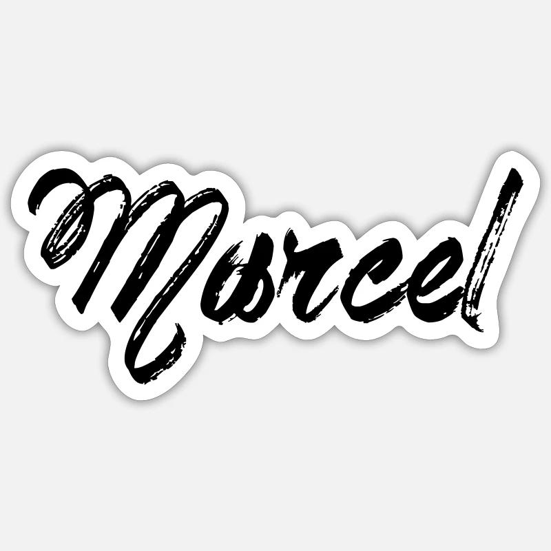 Marcel Sticker size S (10 x 10 cm)