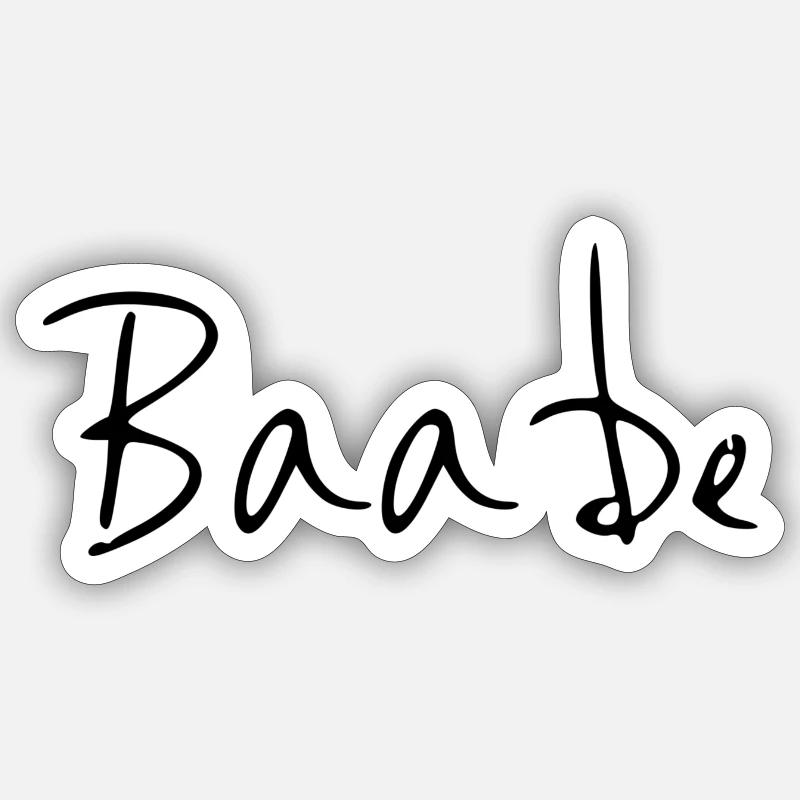 Sticker Größe S (10 x 10 cm) - 