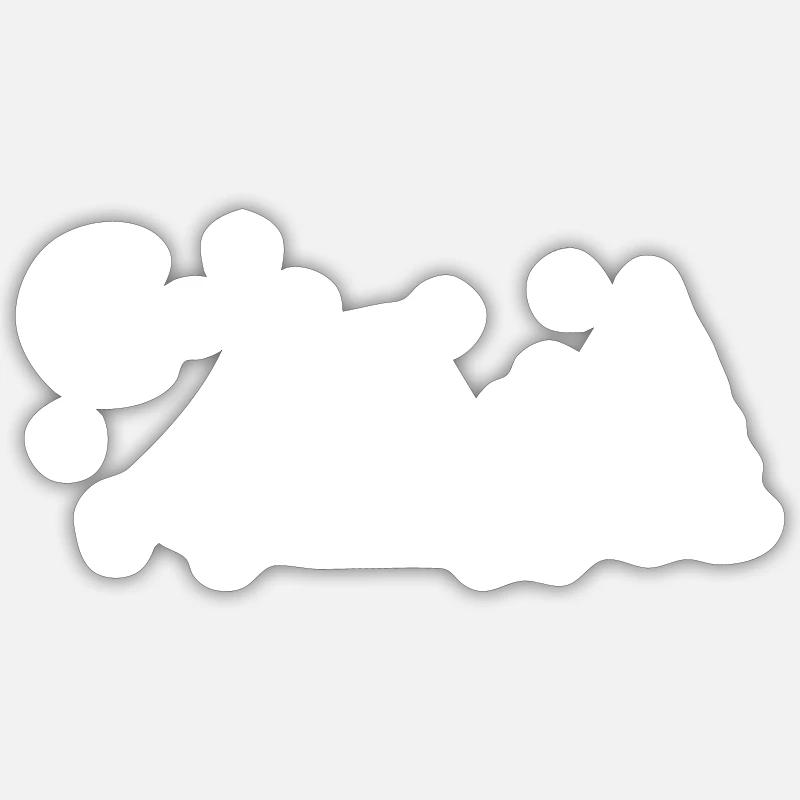 Sticker Größe S (10 x 10 cm) - 