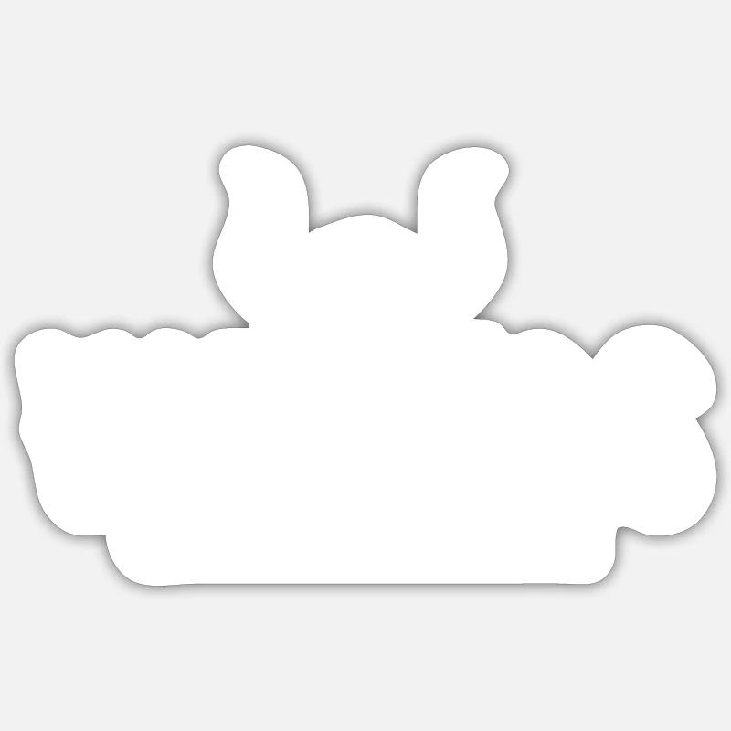 Vikings. vikings gift - Sticker size S (10 x 10 cm) - white matte