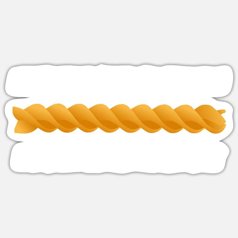 Die Nudel Sticker Größe S (10 x 10 cm)