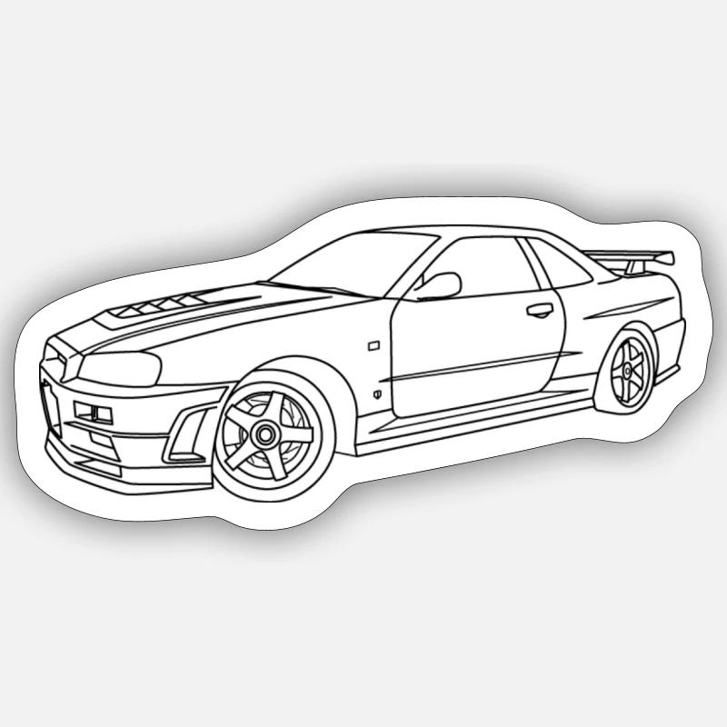 Sticker size S (10 x 10 cm) - 