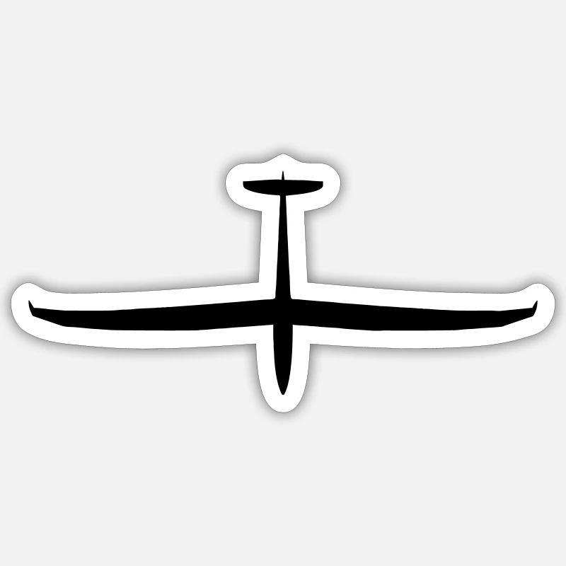 arcus glider glider glider glider Sticker size S (10 x 10 cm)